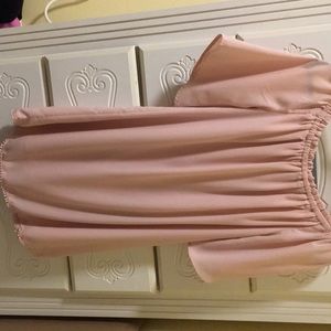 Off the shoulder dress